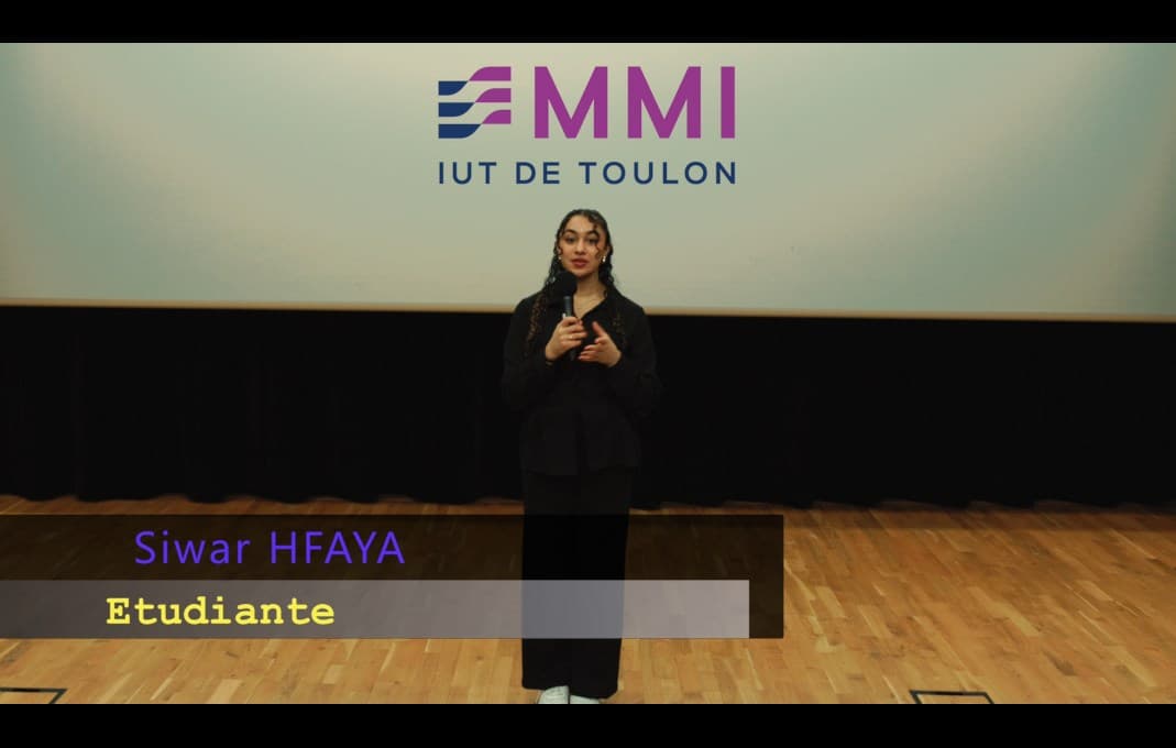 Vidéo de présentation IUT MMI Toulon